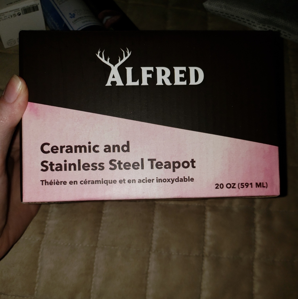 Alfred Ceramic and Stainless Steel Teapot